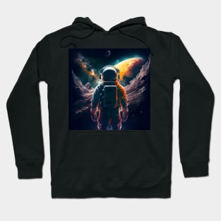 Spaceman explores deepspace and the universe Hoodie